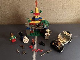 Lego 5936 Jungle Adventurers SPIDER'S SECRET 99% Complete w/Instructions