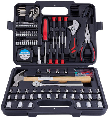 Juego de herramientas 149 piezas con caja, reparación hogar coche oficina taller