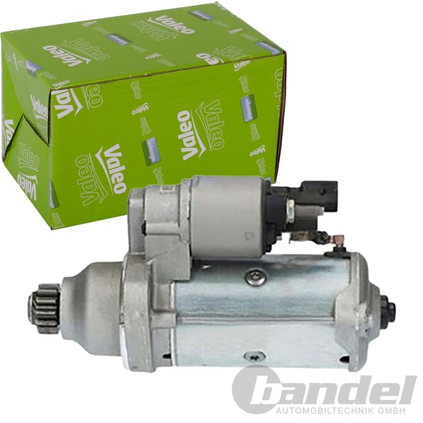 Valeo Anlasser Starter 2Kw Passend FüR Audi A1 A3 Q2 Cupra Leon Seat Altea-image