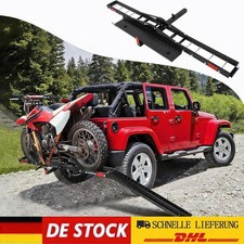 Schwerlast Motorradtr&auml;ger f&uuml;r 2" Anh&auml;ngerkupplung 500 lbsTragkraft Abnehmbarer