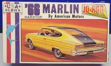 Jo-Han 1966 AMC Marlin Hardtop Vintage Factory Sealed Model Car Kit