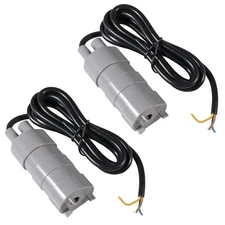 2pcs Mini Submersible Water Pump DC 12V Micro Water Pump 840L/H High Flow Pum...