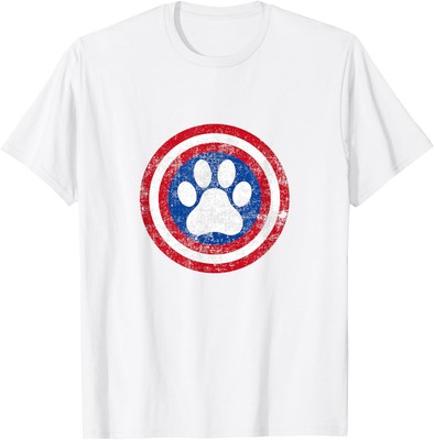 Captain Dog Super Hero Funny Pet Lover T-Shirt Hoodie