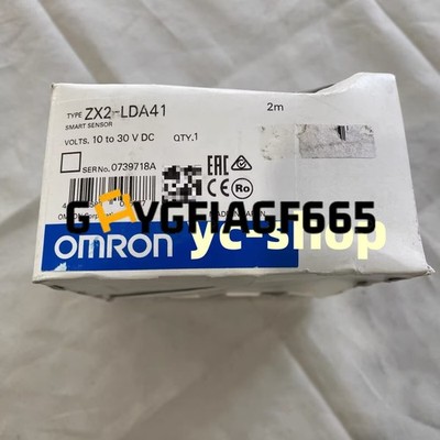 New OMRON ZX2-LDA41 Smart Sensor Fast Shipping via FedEx or DHL *z