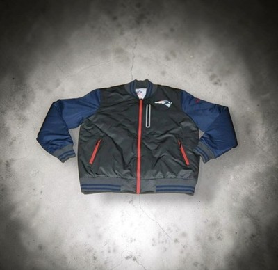 NIKE NEW ENGLAND PATRIOTS SIDELINE DESTROYER REVERSIBLE JACKET SIZE XL NEW