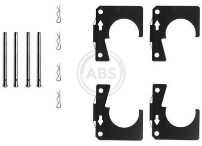 A.B.S. 0914Q Zubehörsatz Scheibenbremsbelag Vorne für FORD ESCORT I (AFH, ATH)