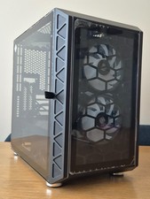 Kolink Citadel Glass SE Micro-ATX Gaming Case 3 x 120mm Wentylatory ARGB - Czarne