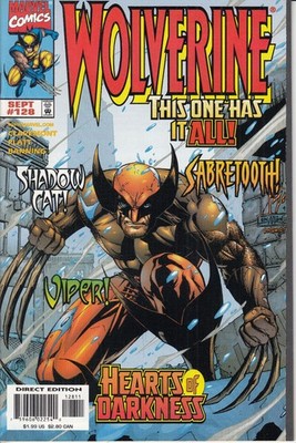 Wolverine Nr 128 Marvel Comic 1998