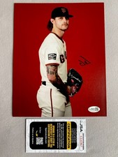SAN FRANCISCO GIANTS CARSON WHISENHUNT AUTOGRAPH 8x10 PORTRAIT PHOTO JSA CL61867