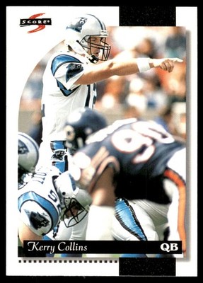 Kerry Collins 1996 Score #46 Panthers NFL READ FREE SHIPPING AutographDen