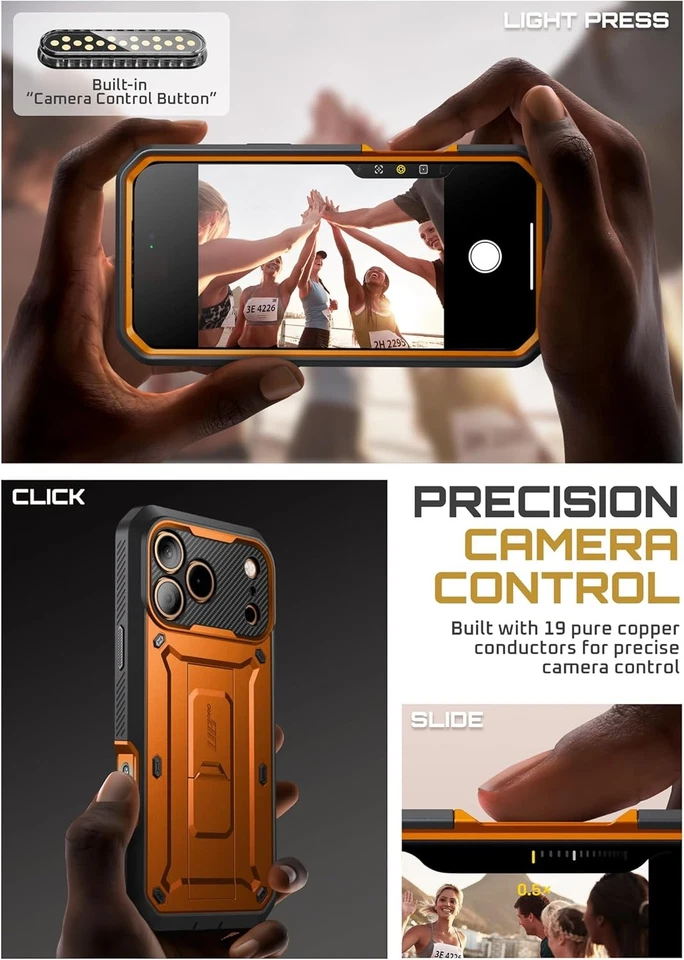 For 2025 New iPhone 17 ProMax SUPCASE Full Body Protection Case Shockproof Cover - Image 4 of 4