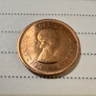 Canada 1963 Small Cent 1 Cent Coin - Small Beads Variety - RD - KM#59 — photo 2