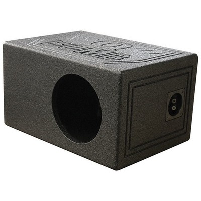 QPower ''QBOMB'' Single 8'' Turbo-Ported Empty Woofer Box