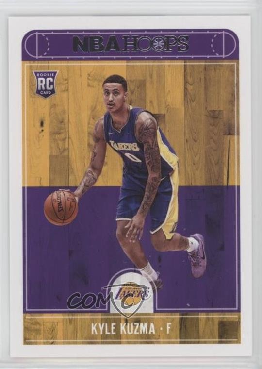 2017-18 Panini NBA Hoops Kyle Kuzma #277 z7j