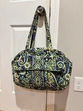 Vera Bradley Travel Baby Diaper Bag Blue Green Boy Girl Unisex