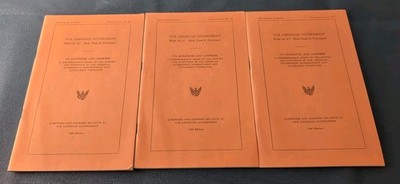 3 Our American Government What Is It? How Does It Function? 1967 Ed 83d Congress