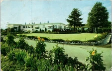 Santa Cruz CA Batterson Nursing Home Ultra Modern postcard JQ2
