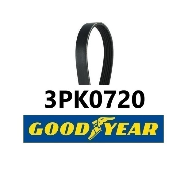 Goodyear Poly-V Keilrippenriemen Fiat Punto Palio Siena Strada Uno 3PK0720-image