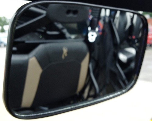 Rear View Mirror for Polaris Ranger 570 2015+ Units with factory mounting tab - Picture 6 of 6
