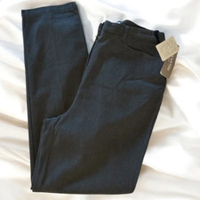 Jones New York Sport Dark Gray 100 Cotton Dress Pants Trousers in Size 12