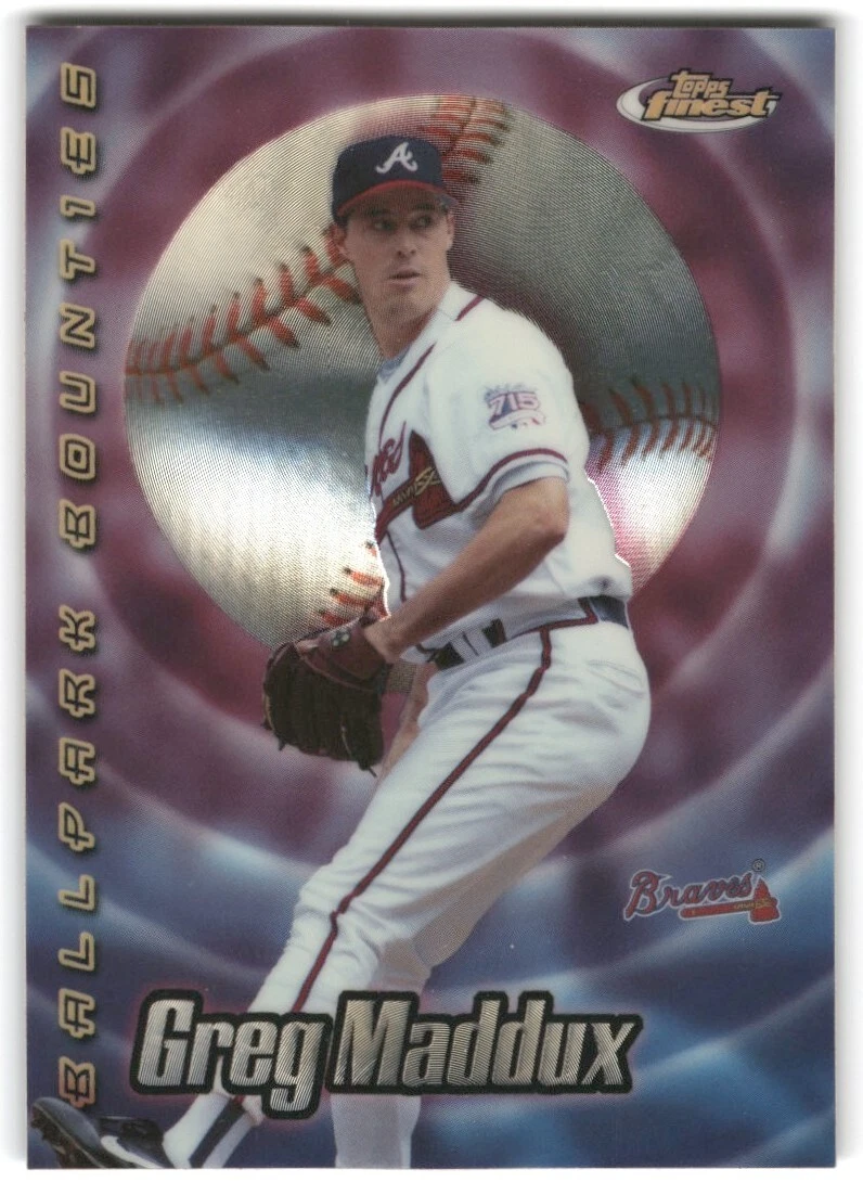 2000 FINEST BALLPARK BOUNTIES #BB11 GREG MADDUX