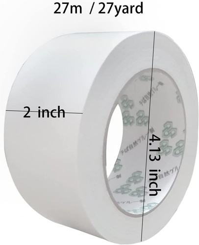 Rollo de cinta de agarre de golf de doble cara para palos de madera fácil de pelar y cortar 2 pulgadas X27 yardas - Imagen 2 de 11