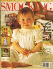 AUSTRALIAN SMOCKING & EMBROIDERY  issue 38 pattern attached