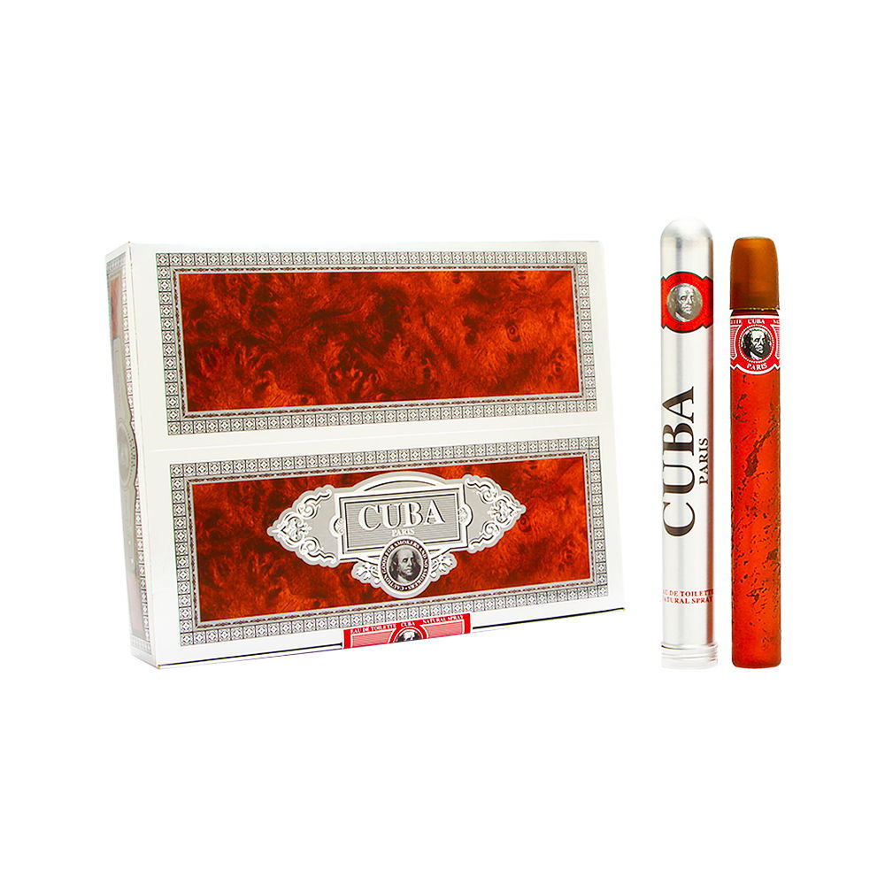 Cuba Red by Cuba for Men 20 x 1.17 oz EDT Spray (1 Box) Bran