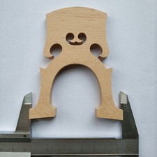 1/2 Belgium Cello Maple Bridge Accessory Cello Parts Fitting Foot width 77mm