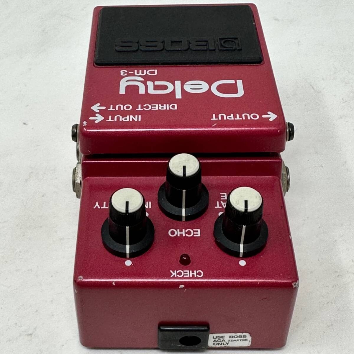 Boss DM-3 Delay Green Label Vintage 1984 Effector Pedal Japan