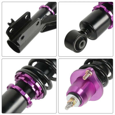 Set(4) Full Coilovers Struts Assembly For 2001-2005 Honda Civic VII DX/EX/GX/HX