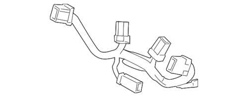 Carrete de cable sub-cable para Acura (N/P 77901-TX4-A10)