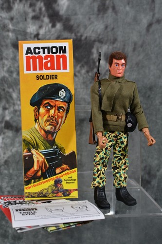 Hasbro 2007 Action Man Vintage 12" GI Joe Eagle Eyes Palitoy Soldier Figure
