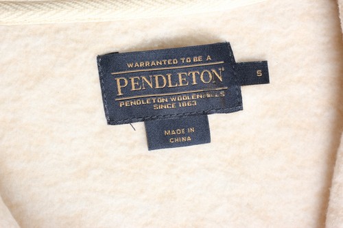 PENDLETON Fleece Vest Jacket Gilet Bodywarmer Men Size S VR2606 - Picture 5 of 6