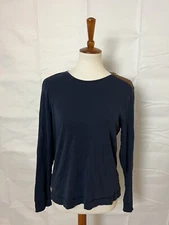 Vintage Lauren Ralph Lauren Round Neck Zipper Accent Top Size XL