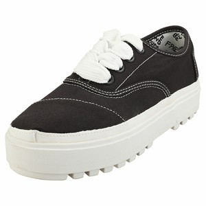black platform trainers womens uk
