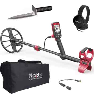 Nokta FINDX PRO Metalldetektor + Tasche, Grabungsmesser & Kopfhörer Sondeln