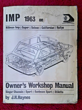 Hillman Imp Haynes Workshop