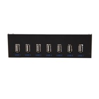 Alloet 7 Usb 2.0 Port Hub For 5.25 Inch Cd-rom Drive Bay Front Panel Disk... Alloet 7 Usb 2.0 Port Hub For 5.25 Inch Cd-rom Drive Bay Front Panel Disk...