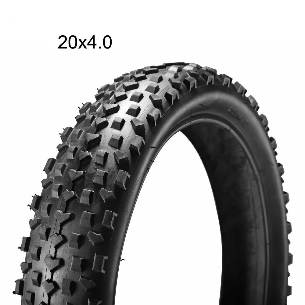 Snow clearance bike tires