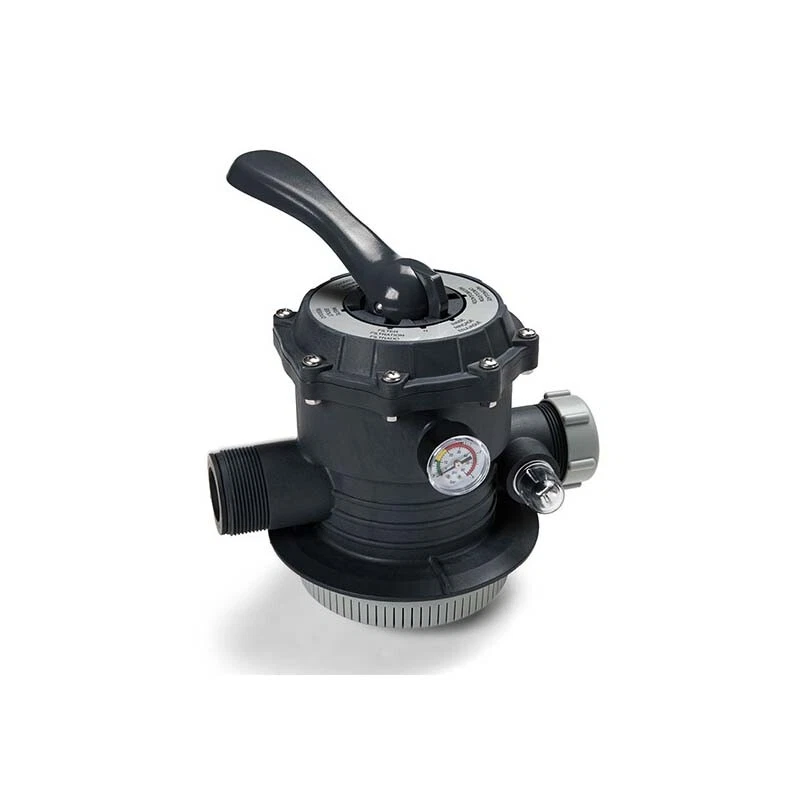 Kit Valvole A Stantuffo Per Piscina Fuori Terra – Ugello Di Ingresso E Filtro Di Uscita, Ricambio Per Pompe Intex (WT067), Diametro Tubo 3,8 Cm