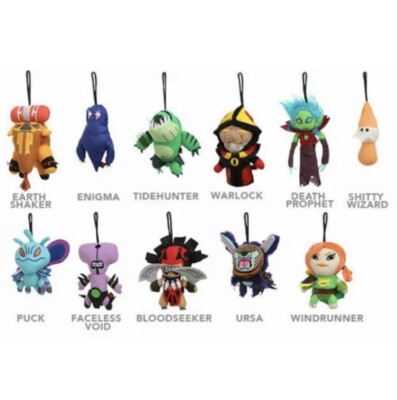 Dota 2 SET MICROPLUSH Series 1 NO CODE INCLUDE WIZARD Dota2 Plush