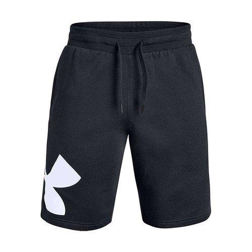 Pantalones cortos con logotipo de lana rival Under Armour para hombre UA 10" entrenamiento sudor nuevos con etiquetas - Imagen 2 de 10