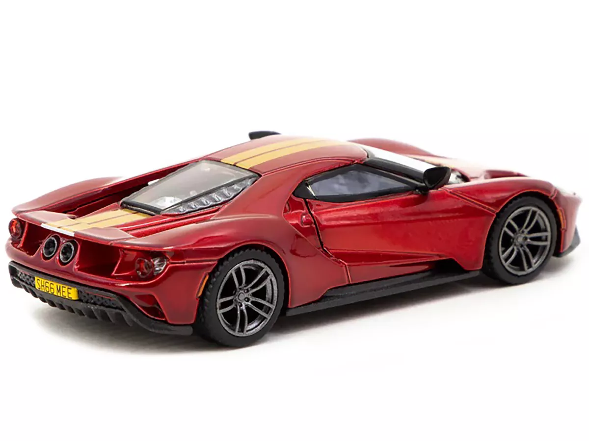 FORD GT ROUGE LIQUIDE