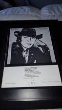 Paul Anka The Painter Rare Original Promo Poster Ad Framed! #2