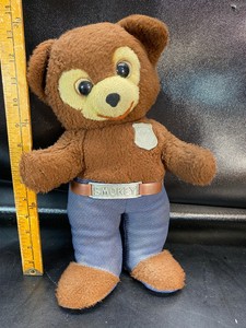 smokey bear stuffed animal vintage