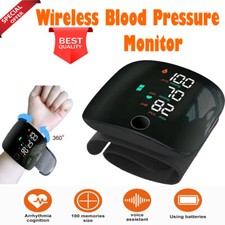 Wireless Blood Pressure Moniter BP moniter Wrist moniter USB charging moniter UK