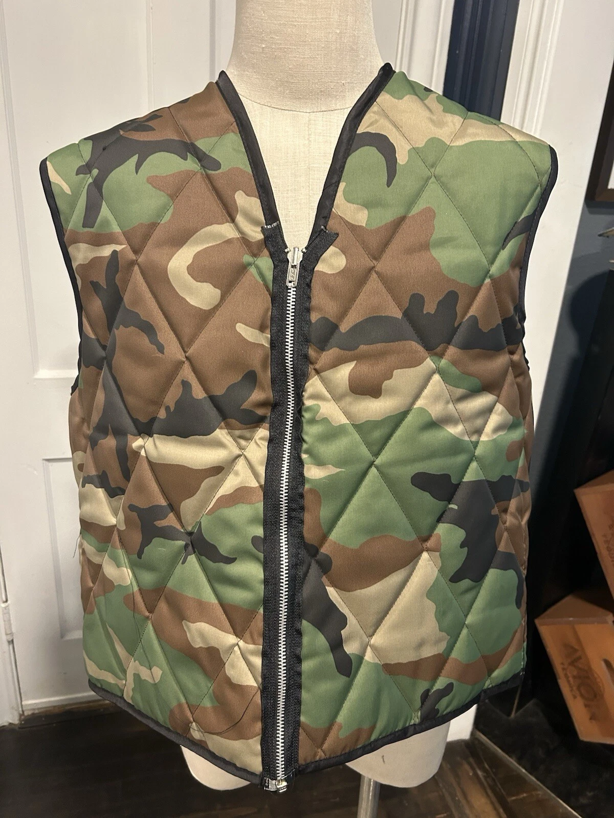 XL USA Made Reversible Camp/ Orange Vest