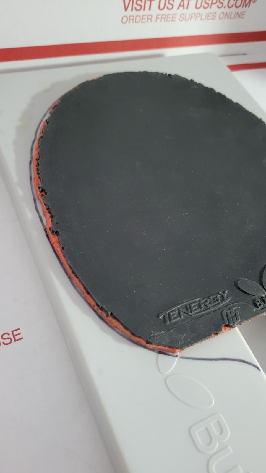 Butterfly Tenergy 05 Rubber 2.1 mm Black Table Tennis Ping Pong