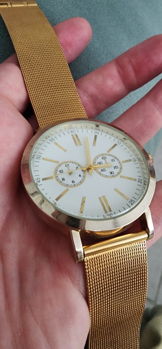 Gold Watch Fashion Wristwatch ALDO S-3775 Japan Movement | eBay